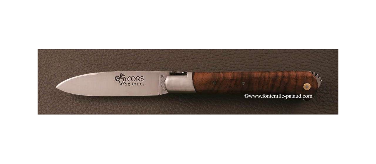 Le 5 Coqs knife snakewood hand made in France