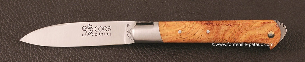 Folding knife le 5 coqs by Fontenille-Pataud, knife made in france