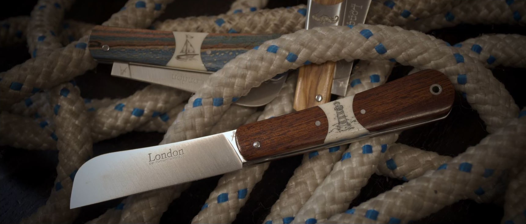 London sailor's knife handmade in France