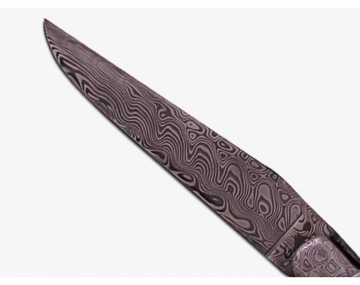 Stainless steel damascus blade