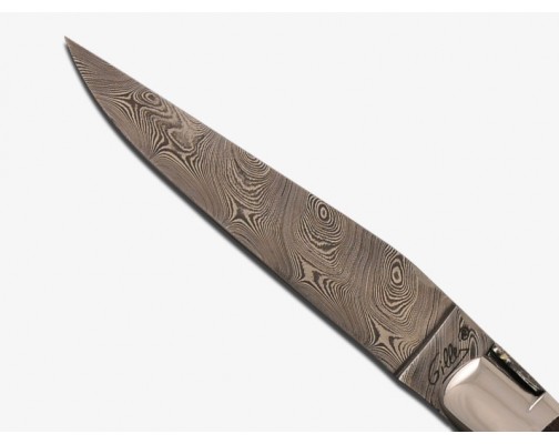 Stainless steel damascus blade