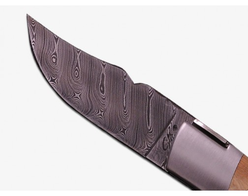 Stainless steel damascus blade