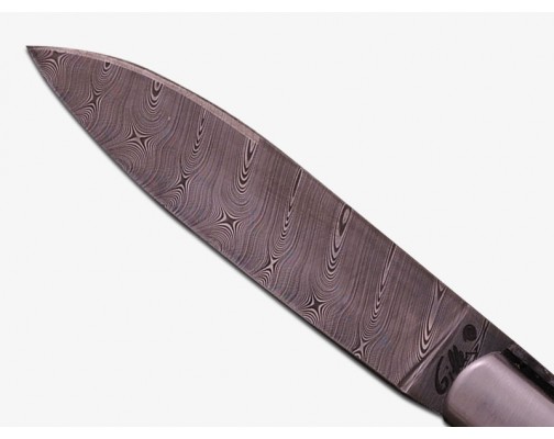 Stainless steel damascus blade